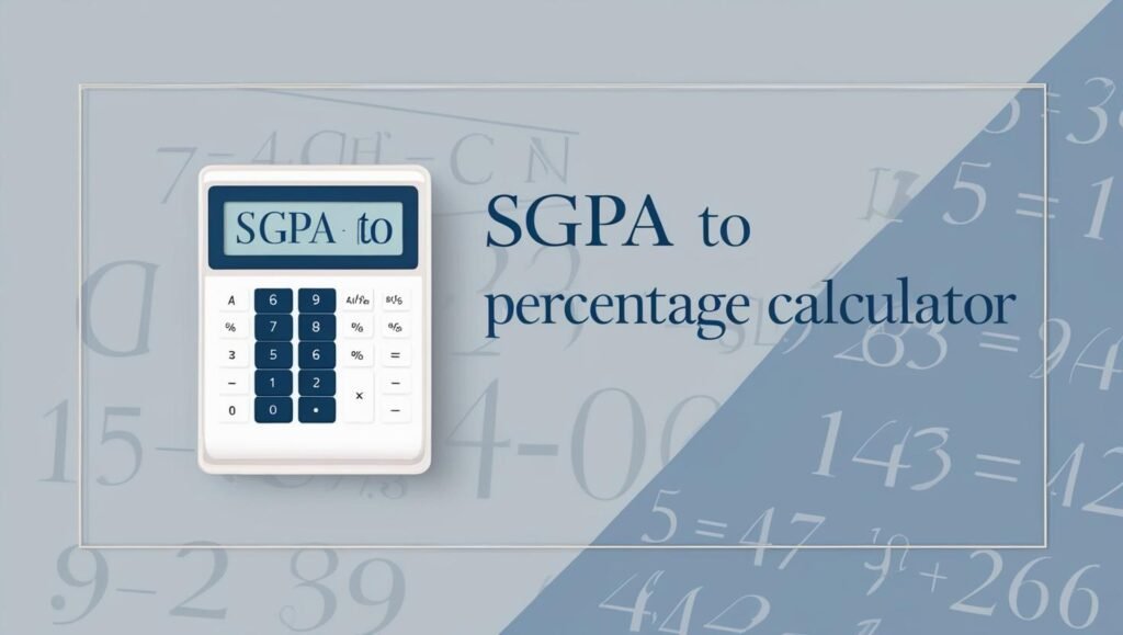 sgpa to percentage calculator